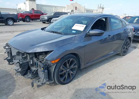 2019 Honda Civic Sport from USA, damaged, VIN 2HGFC2F80KH500346